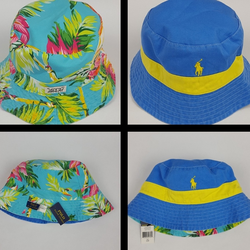 Polo Ralph Lauren Reversible Bucket Hat/Size S